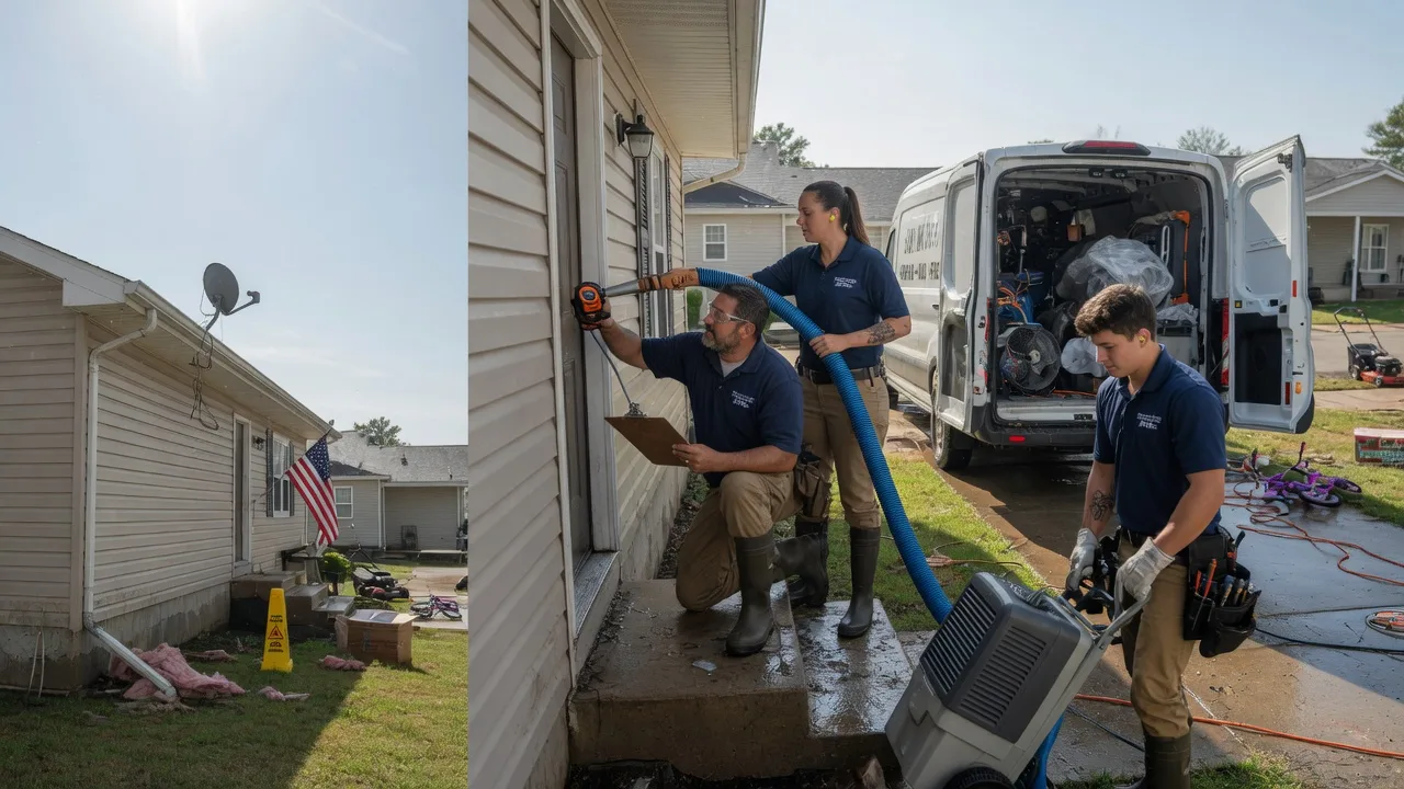 Ceiling Water Damage Restoration in Greenfield, IN near me